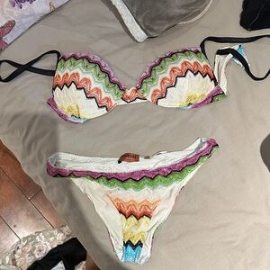 Missoni Rainbow Zigzag Bikini